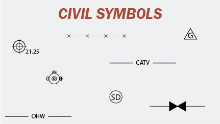 civil engineering symbols