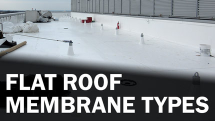 Types of Roof Membranes for Flat or Low-Slope Roofs - Archtoolbox